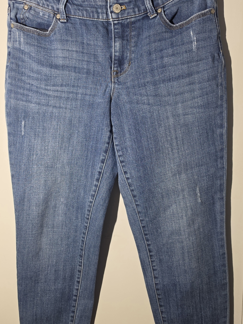 Talbots Light Blue Cropped Ankle Jeans